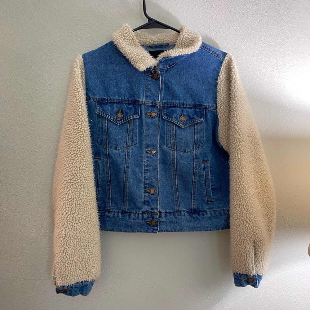 Womens blue jean jacket